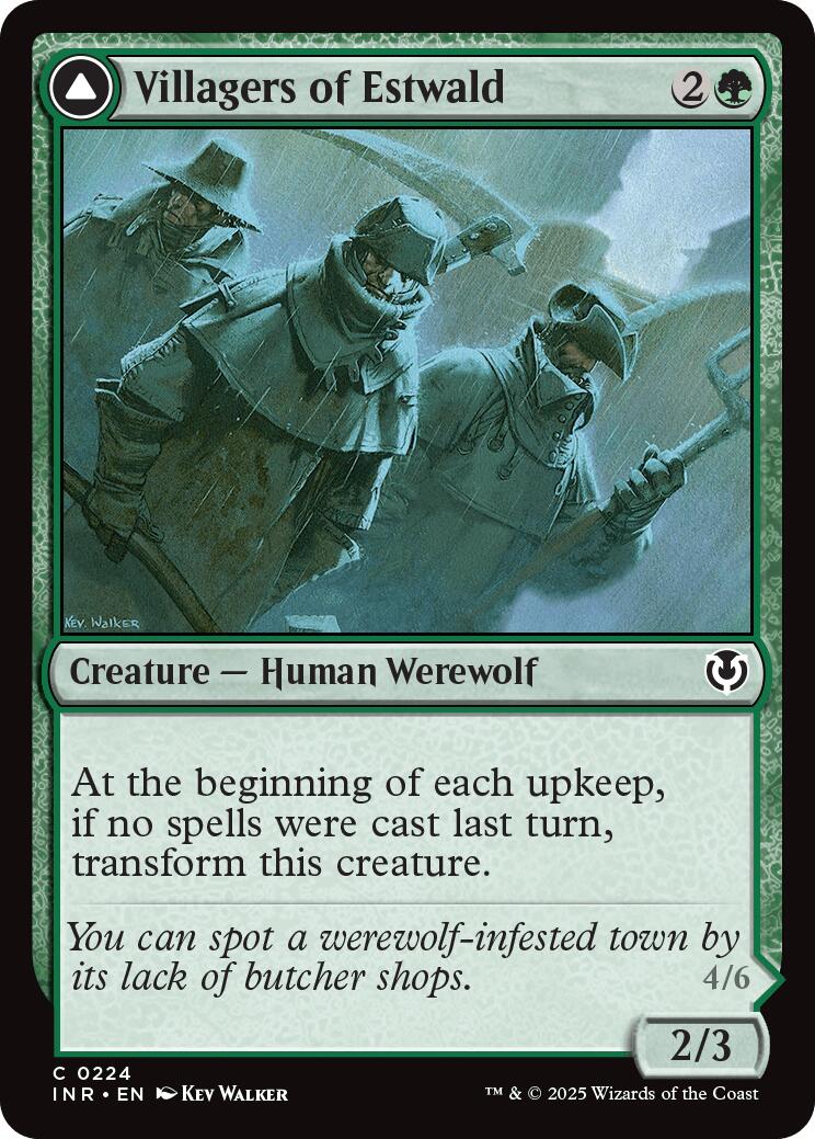 Villagers of Estwald // Howlpack of Estwald [Innistrad Remastered] | Webway Games