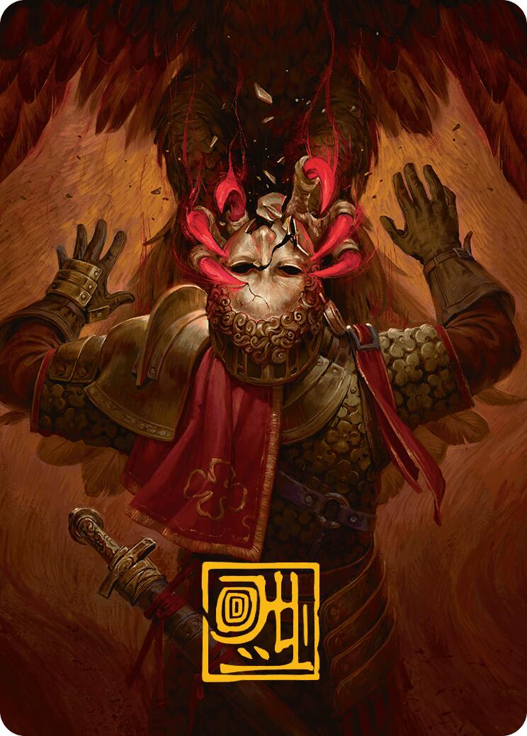 Abrade Art Card (Gold-Stamped Signature) [Innistrad Remastered Art Series] | Webway Games