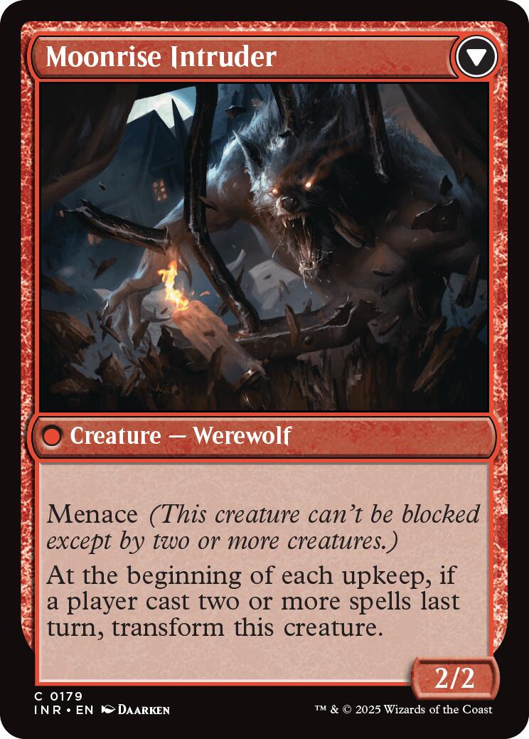 Village Messenger // Moonrise Intruder [Innistrad Remastered] | Webway Games