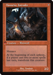 Village Messenger // Moonrise Intruder (Retro Frame) [Innistrad Remastered] | Webway Games