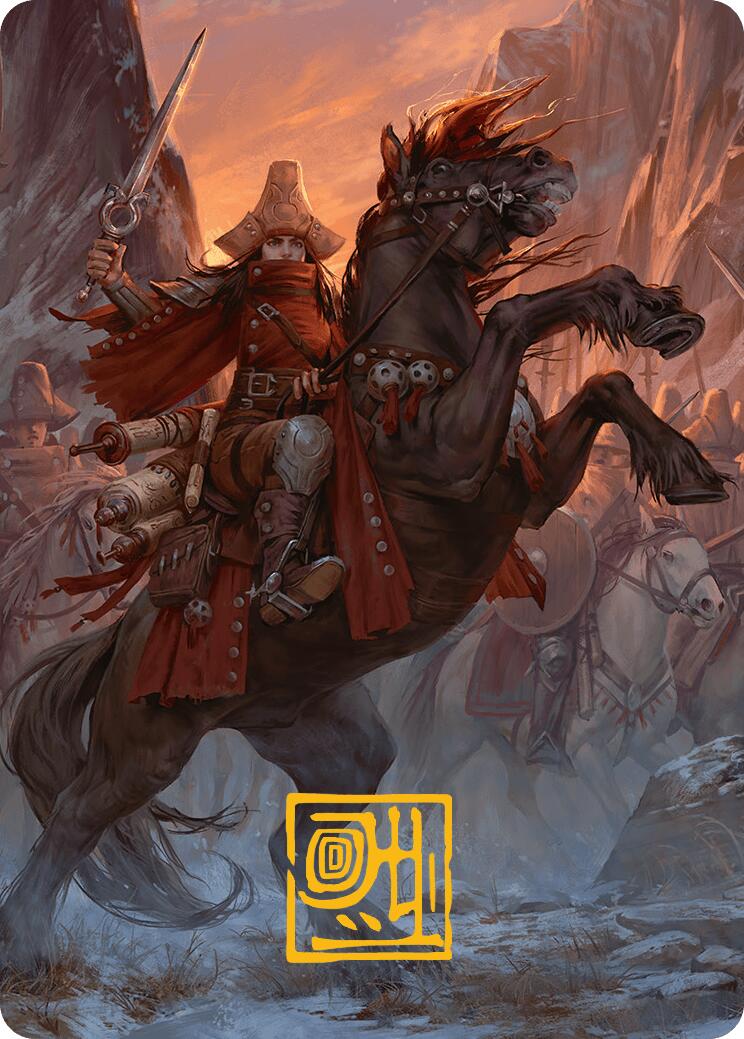 Zealous Conscripts (Gold-Stamped Signature) [Innistrad Remastered Art Series] | Webway Games