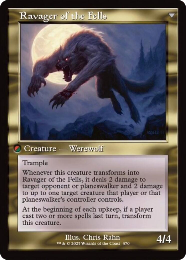 Huntmaster of the Fells // Ravager of the Fells (Retro Frame) [Innistrad Remastered] | Webway Games