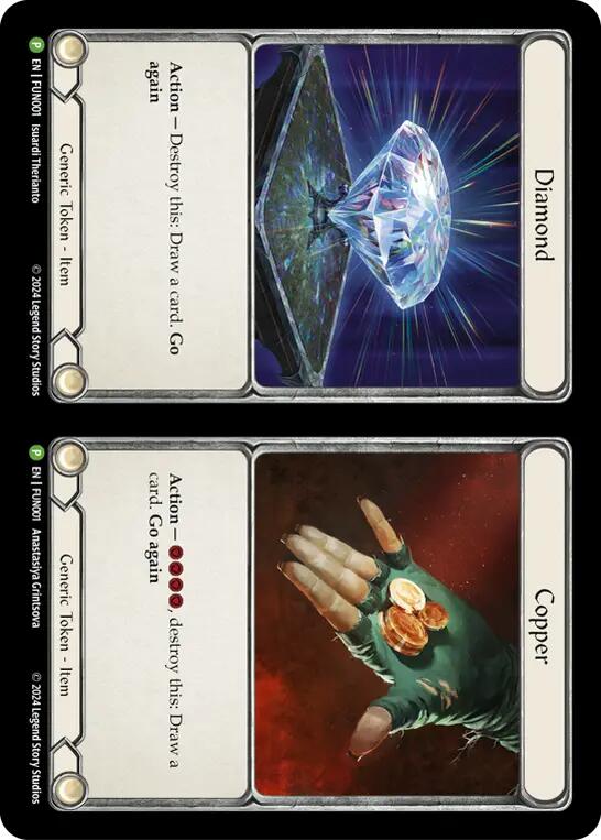 Cracker Bauble // Diamond and Copper [LGS360-FUN001] (Promo) | Webway Games