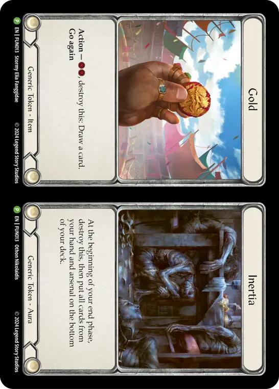 Cracker Bauble // Gold and Inertia [LGS360-FUN013] (Promo) | Webway Games