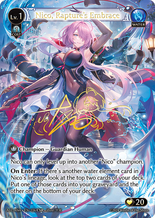 Nico, Rapture's Embrace (CSR) (226) [Alchemical Revolution Alter Edition] | Webway Games