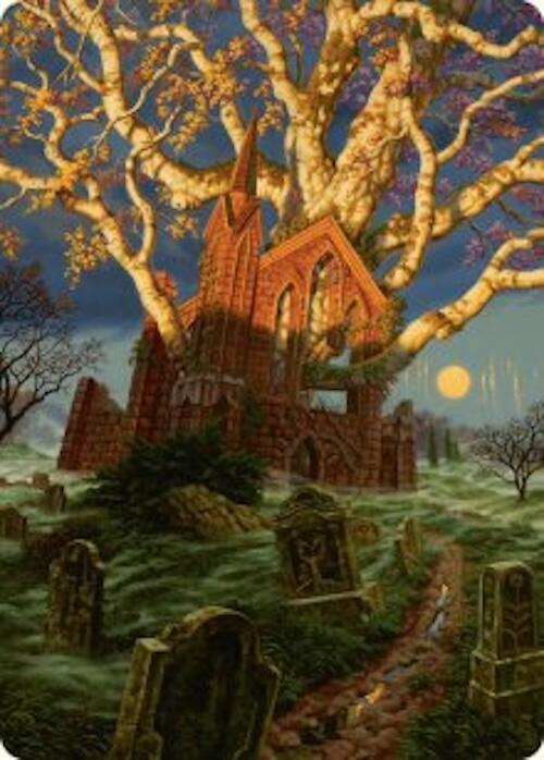 Abundant Growth Art Card [Innistrad Remastered Art Series] | Webway Games