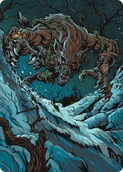 Ravager of the Fells Art Card [Innistrad Remastered Art Series] | Webway Games