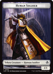 Human Soldier (0003) // Clue Double-Sided Token [Innistrad Remastered Tokens] | Webway Games