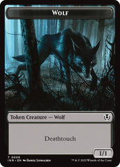 Wolf (0009) // Wolf (0018) Double-Sided Token [Innistrad Remastered Tokens] | Webway Games