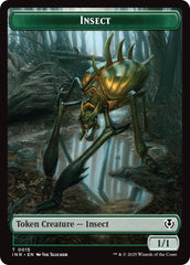 Insect // Spider Double-Sided Token [Innistrad Remastered Tokens] | Webway Games