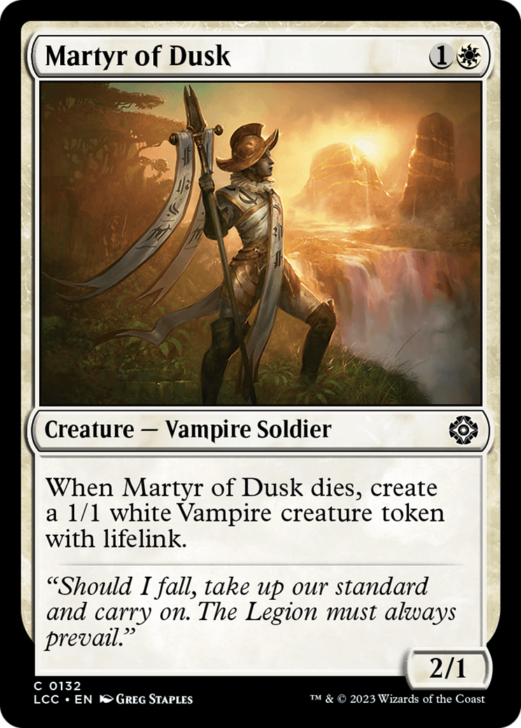 Martyr of Dusk [The Lost Caverns of Ixalan Commander] | Webway Games