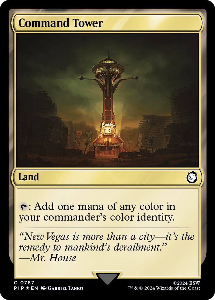 Command Tower (Surge Foil) [Fallout] | Webway Games