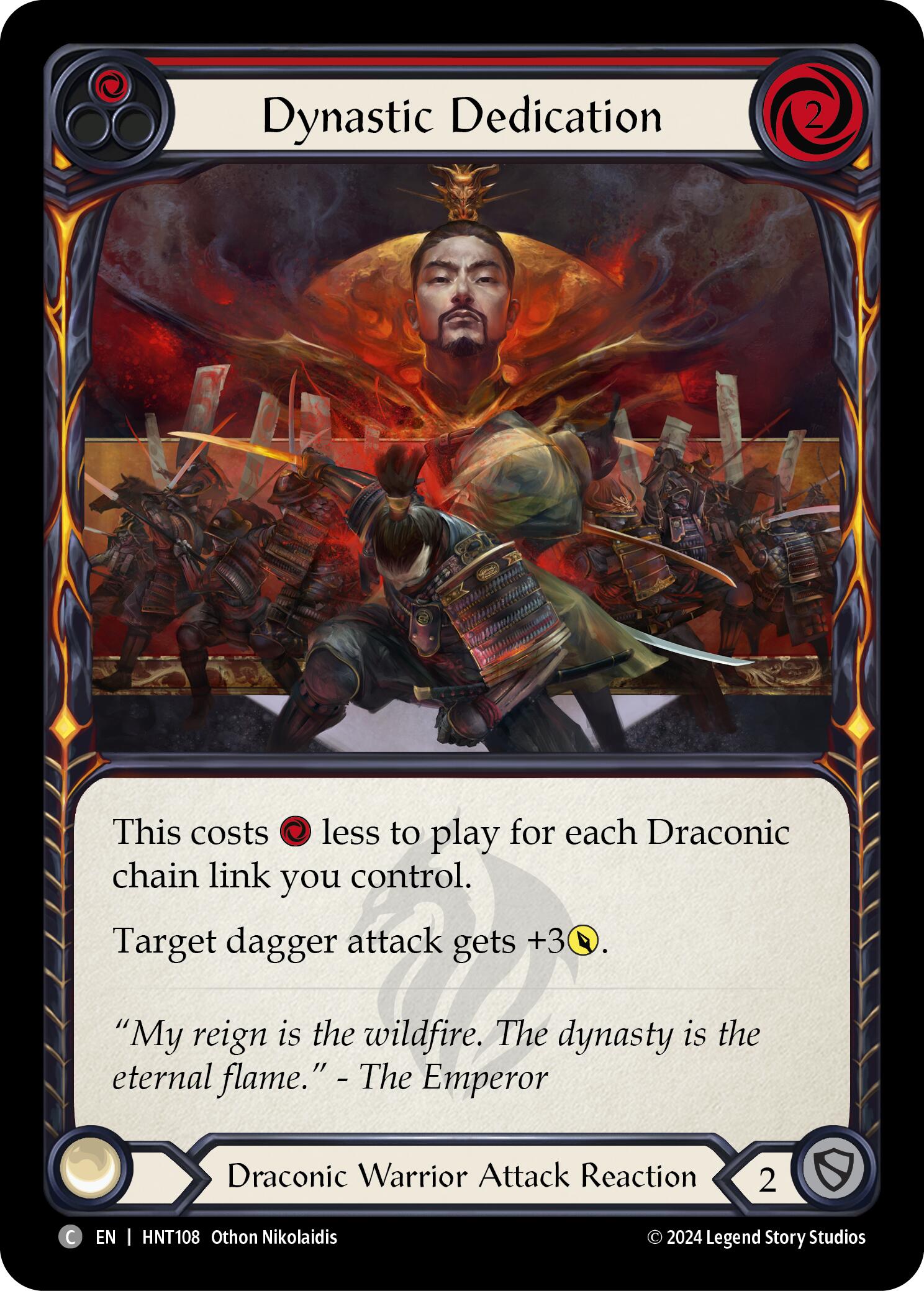 Dynastic Dedication (Red) [HNT108] (The Hunted) | Webway Games