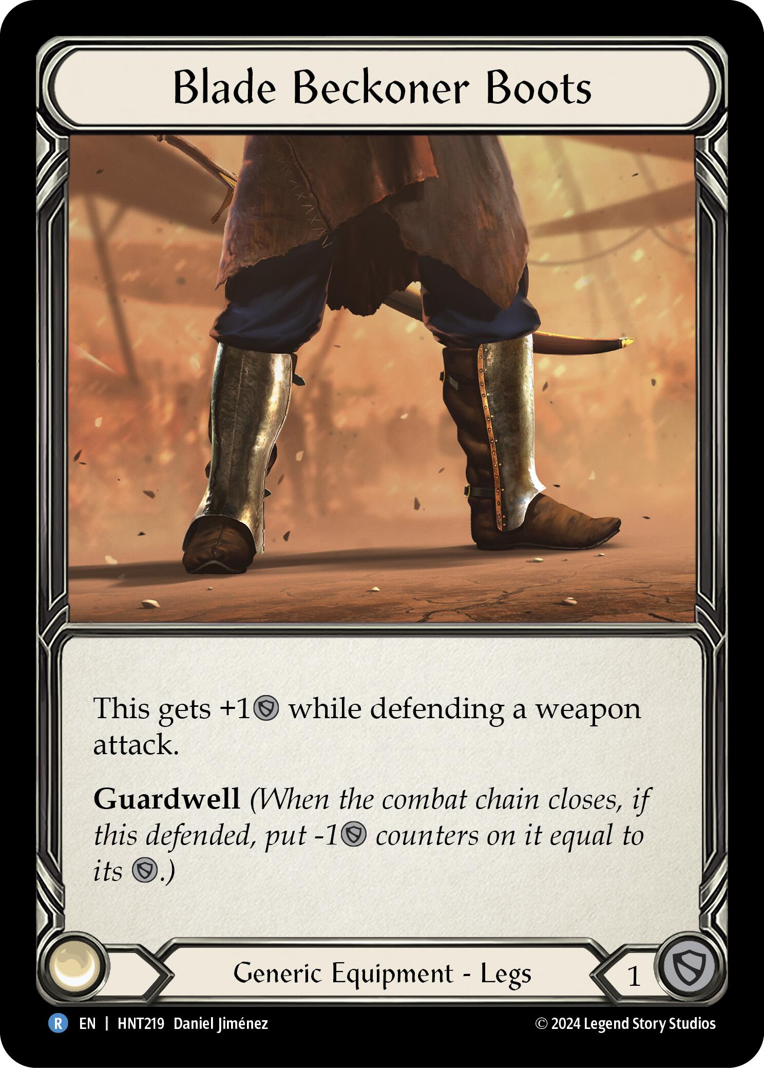 Blade Beckoner Boots [HNT219] (The Hunted) | Webway Games
