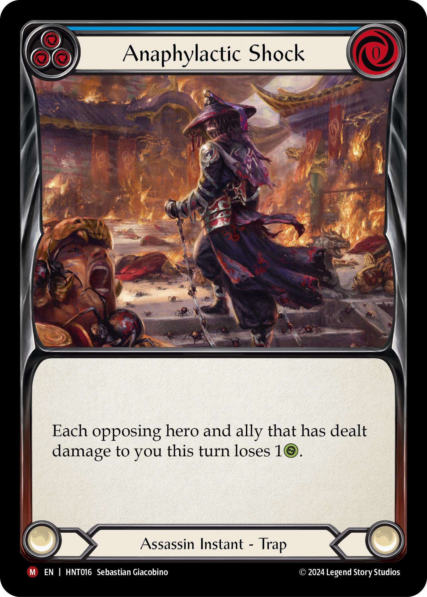 Anaphylactic Shock [HNT016] (The Hunted)  Rainbow Foil | Webway Games