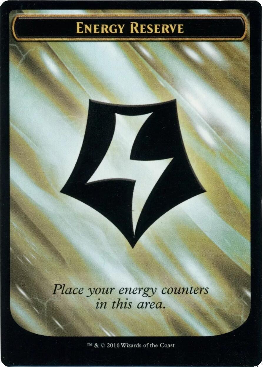 Energy Reserve Token [Aether Revolt Tokens] | Webway Games