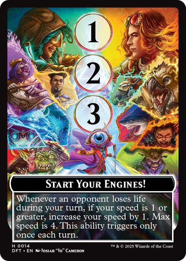 Start Your Engines! // Max Speed [Aetherdrift Tokens] | Webway Games