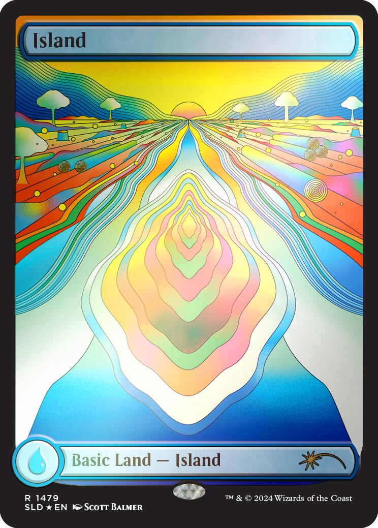 Island (1479) (Rainbow Foil) [Secret Lair Drop Series] | Webway Games