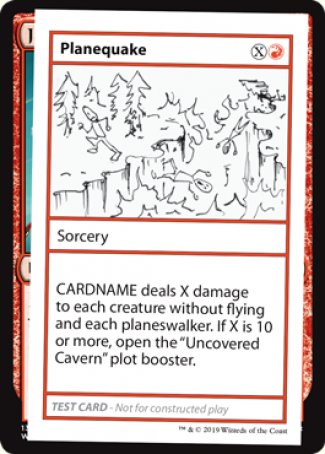 Planequake (2021 Edition) [Mystery Booster Playtest Cards] | Webway Games