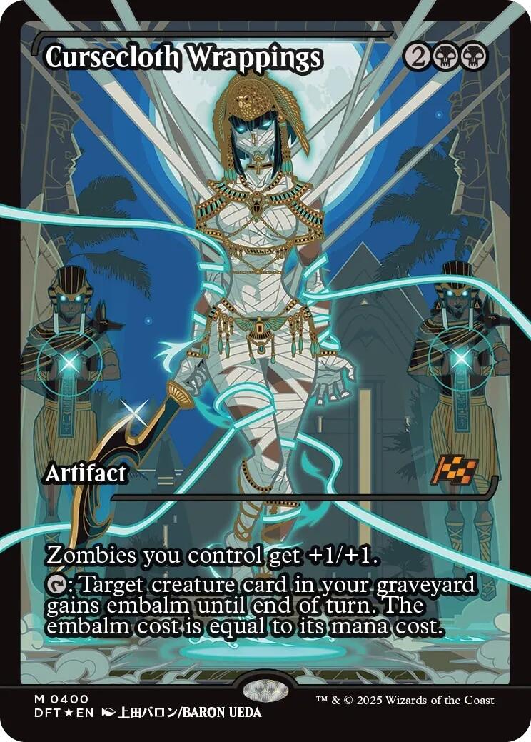 Cursecloth Wrappings (Showcase) (Japanese) [Aetherdrift] | Webway Games