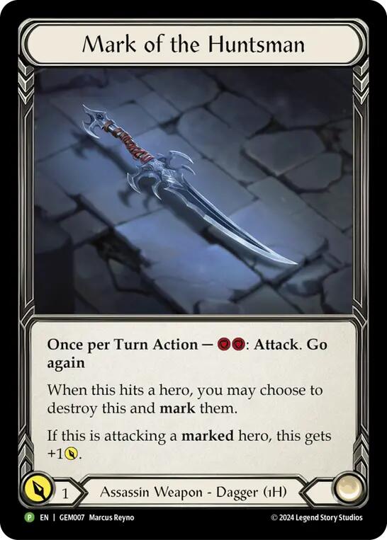 Mark of the Huntsman [GEM007] (GEM Pack 1)  Cold Foil | Webway Games