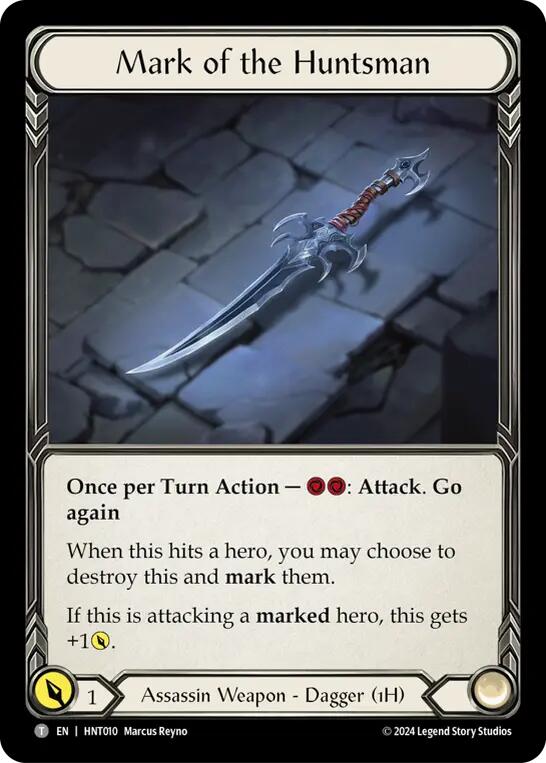 Mark of the Huntsman // Obsidian Fire Vein [HNT010//HNT100] (The Hunted) | Webway Games