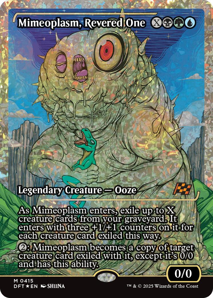 Mimeoplasm, Revered One (Showcase Fracture Foil) (Japanese) [Aetherdrift] | Webway Games