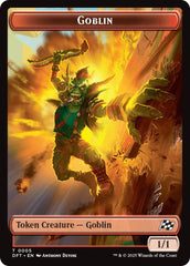 Goblin // Thopter (0010) Double-Sided Token [Aetherdrift Tokens] | Webway Games