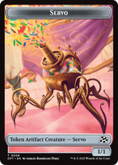 Servo // Thopter (0009) Double-Sided Token [Aetherdrift Tokens] | Webway Games