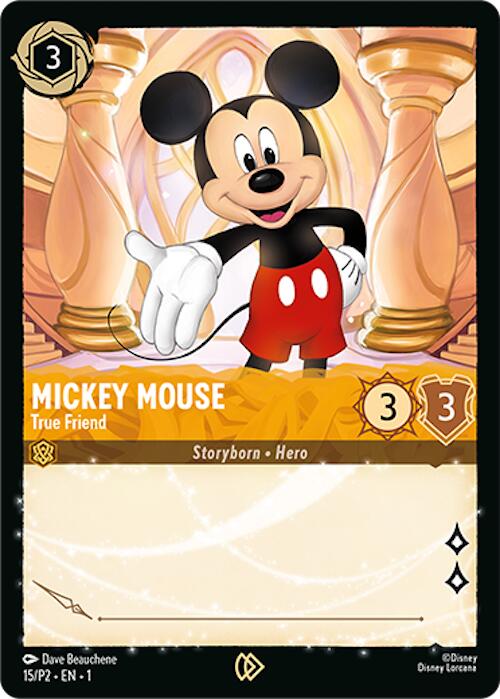Mickey Mouse - True Friend (15) [Promo Cards] | Webway Games