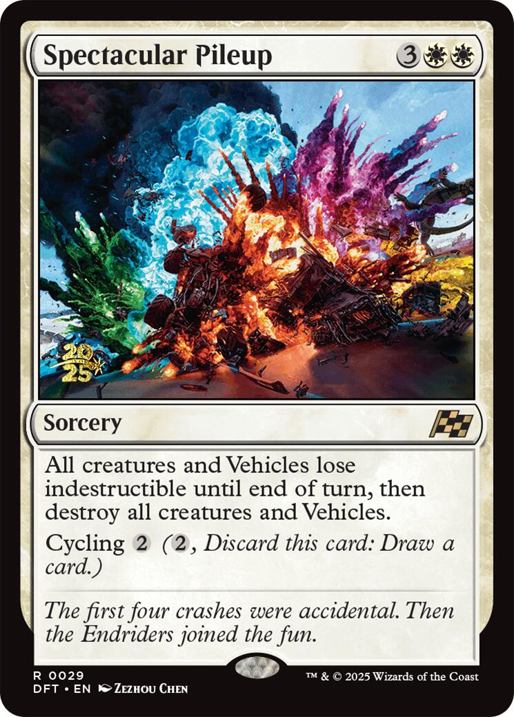Spectacular Pileup [Aetherdrift Prerelease Promos] | Webway Games