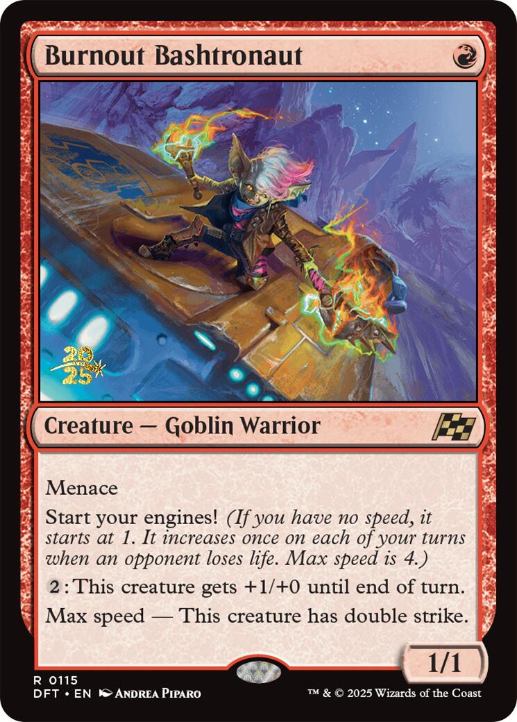 Burnout Bashtronaut [Aetherdrift Prerelease Promos] | Webway Games