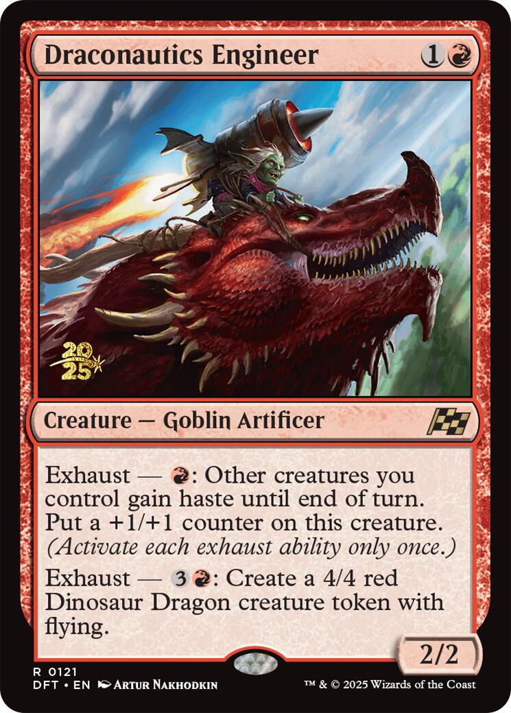 Draconautics Engineer [Aetherdrift Prerelease Promos] | Webway Games