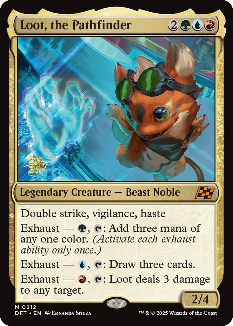 Loot, the Pathfinder [Aetherdrift Prerelease Promos] | Webway Games