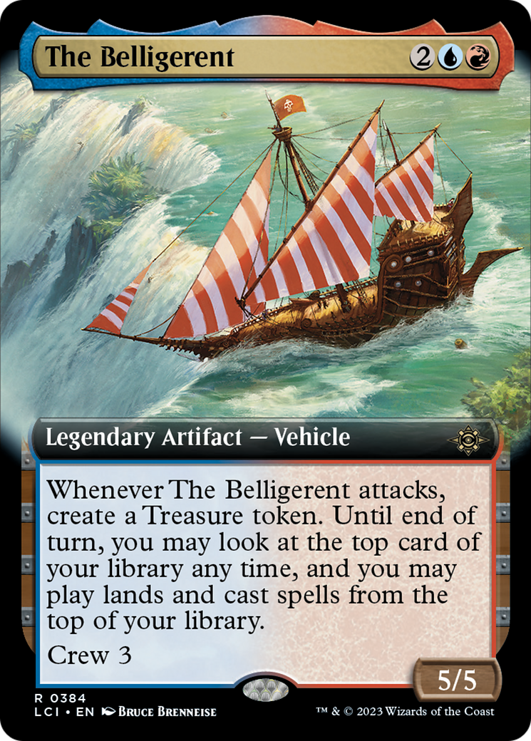 The Belligerent (Extended Art) [The Lost Caverns of Ixalan] | Webway Games