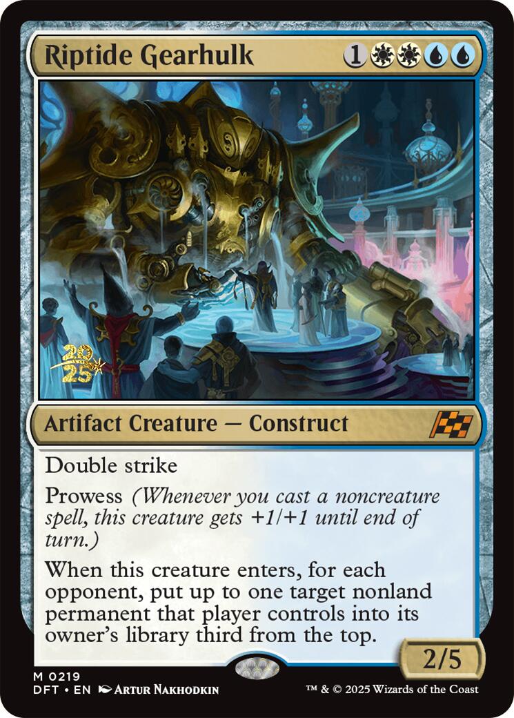 Riptide Gearhulk [Aetherdrift Prerelease Promos] | Webway Games
