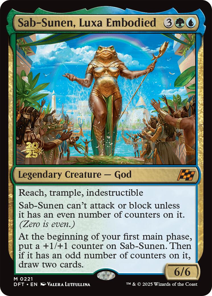 Sab-Sunen, Luxa Embodied [Aetherdrift Prerelease Promos] | Webway Games
