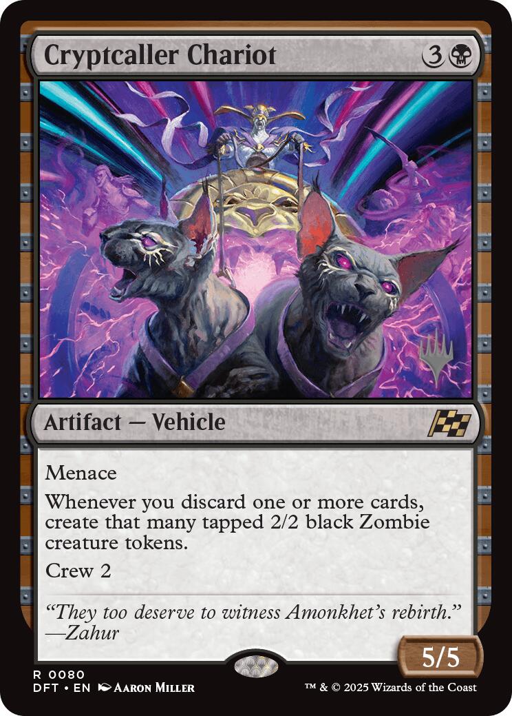 Cryptcaller Chariot (Promo Pack) [Aetherdrift Promos] | Webway Games