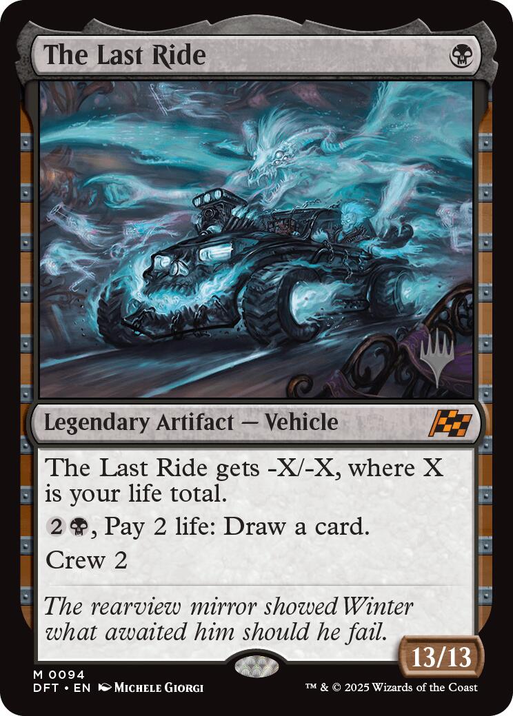 The Last Ride (Promo Pack) [Aetherdrift Promos] | Webway Games