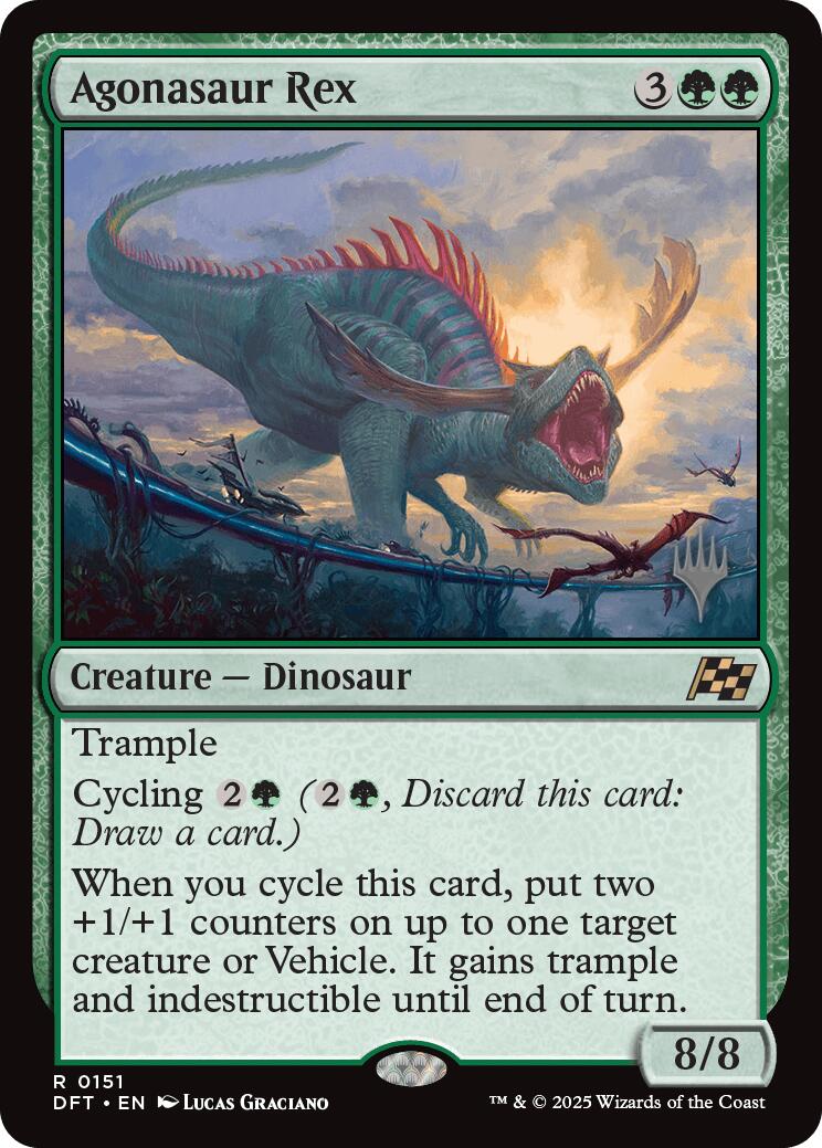 Agonasaur Rex (Promo Pack) [Aetherdrift Promos] | Webway Games