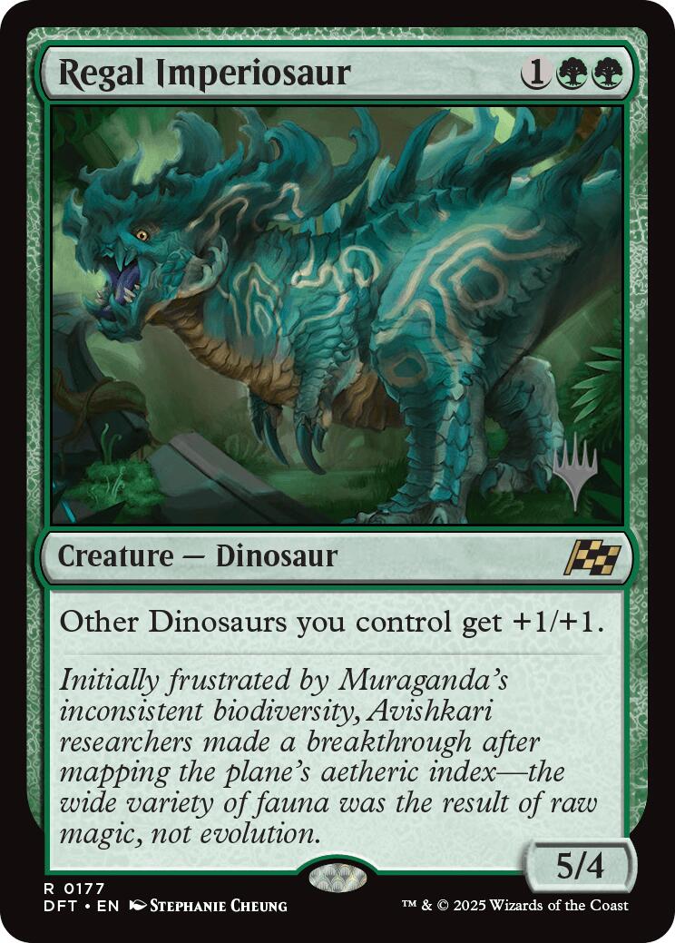 Regal Imperiosaur (Promo Pack) [Aetherdrift Promos] | Webway Games