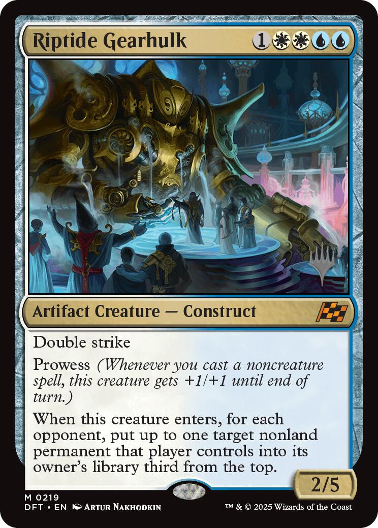 Riptide Gearhulk (Promo Pack) [Aetherdrift Promos] | Webway Games