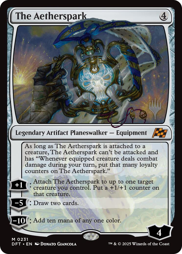 The Aetherspark (Promo Pack) [Aetherdrift Promos] | Webway Games