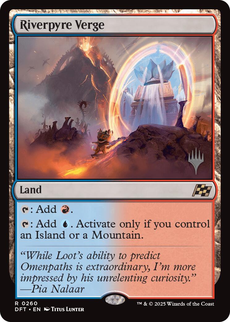 Riverpyre Verge (Promo Pack) [Aetherdrift Promos] | Webway Games