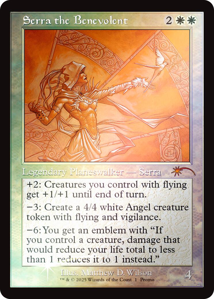 Serra the Benevolent (Retro Frame) [MagicFest 2019] | Webway Games