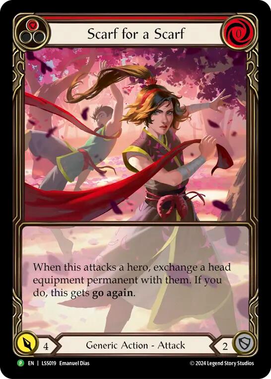Scarf for a Scarf [LSS019] (Promo)  Rainbow Foil | Webway Games