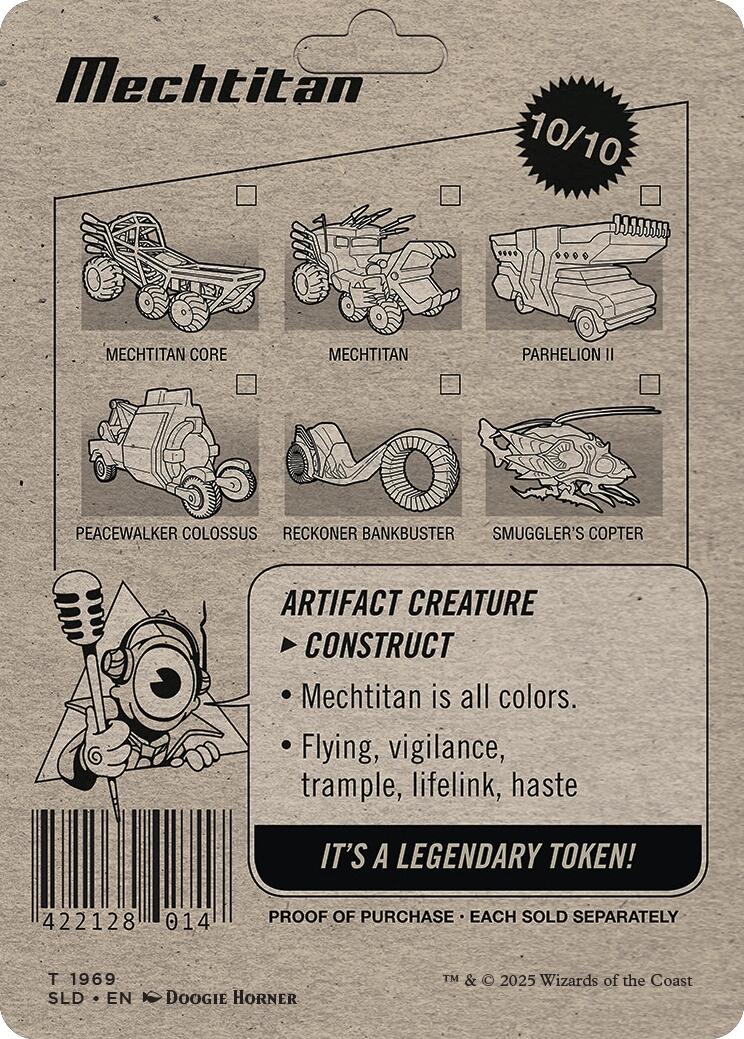 Mechtitan Token [Secret Lair Drop Series] | Webway Games