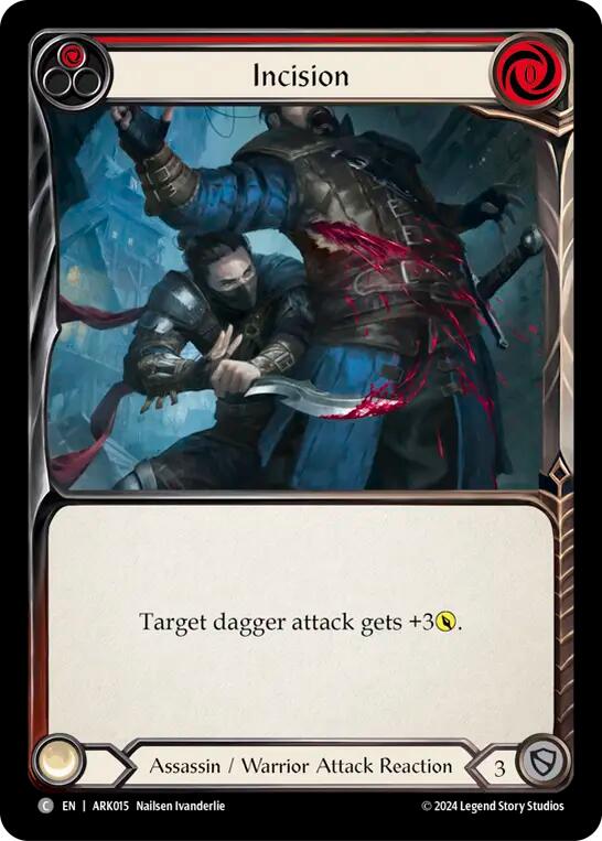 Incision (Red) [ARK015] (The Hunted Arakni Blitz Deck) | Webway Games