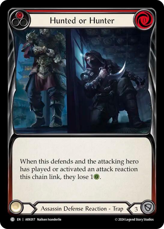 Hunted or Hunter (Red) [ARK017] (The Hunted Arakni Blitz Deck) | Webway Games