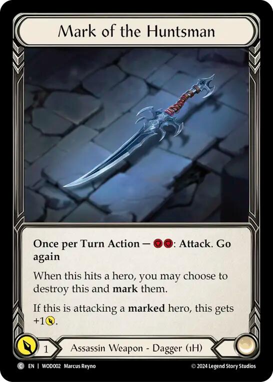 Mark of the Huntsman [WOD002] (The Hunted Arakni, Web of Deceit Blitz Deck) | Webway Games